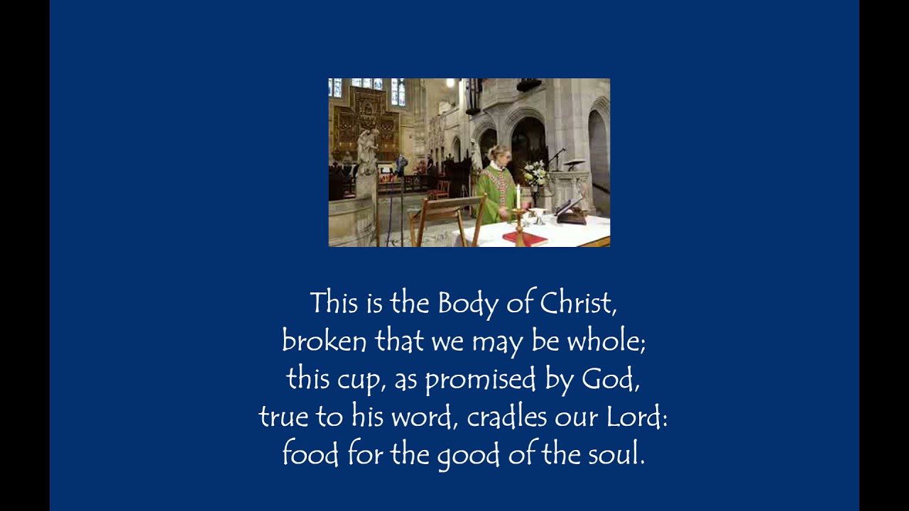 This is the body of Christ - John Bell