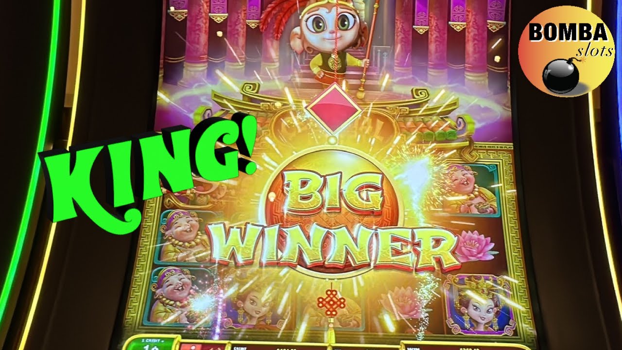 CELESTIAL KING!? All I see is MONKEY! 🙉  😆  #casino #slotmachine