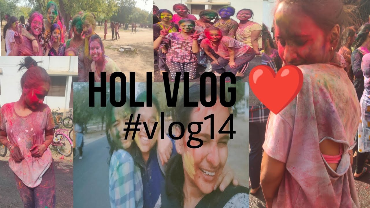 holi in Banasthali ❤️ | night party at hostel 💓🍲 | whatevertanyaa ❤️✨ | #hostel #holi #friends