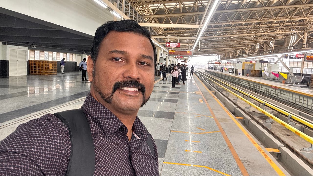 Infosys Entry by YellowLine Metro (@ViVAsStories1983) #yellowline #fyp #metro #infosys #bangalore 