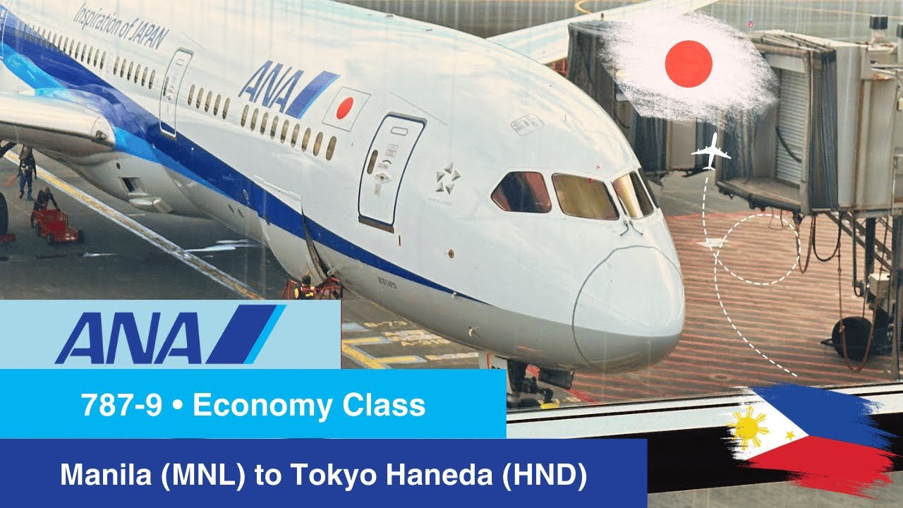 [Trip Report] ANA Manila (MNL) to Tokyo Haneda (HND) 787-9 Dreamliner | Economy Class