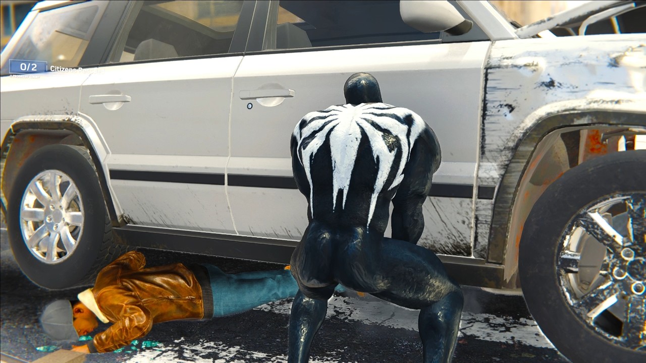 MARVEL'S SPIDER-MAN REMASTERED - VENOM Skin MOD GAMEPLAY! [4K 60FPS]