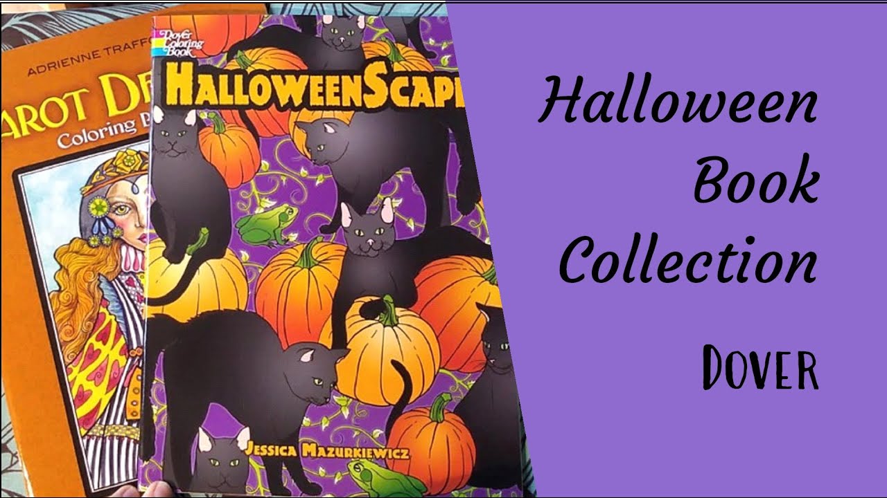 Dover Books - Halloween Colouring Book Collection