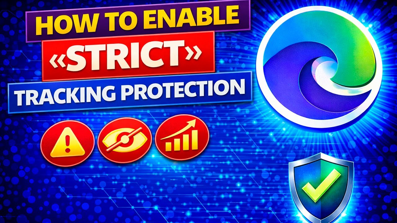 How to activate Strict Protection in Microsoft Edge in a few clicks!