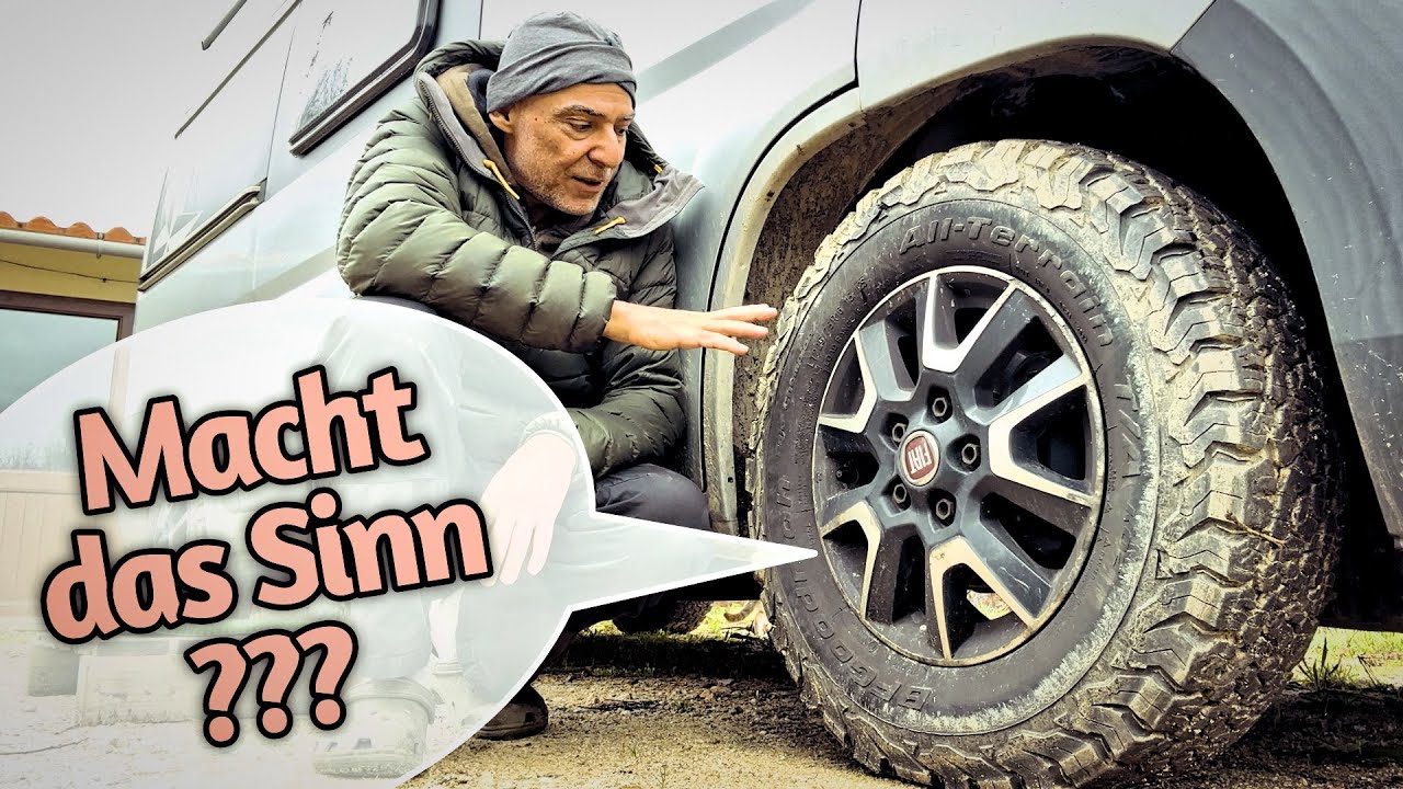 4x4 Kastenwagen als Camper-Van? Offroad Reifen? Braucht man das wirklich? Mein ehrliches Fazit!