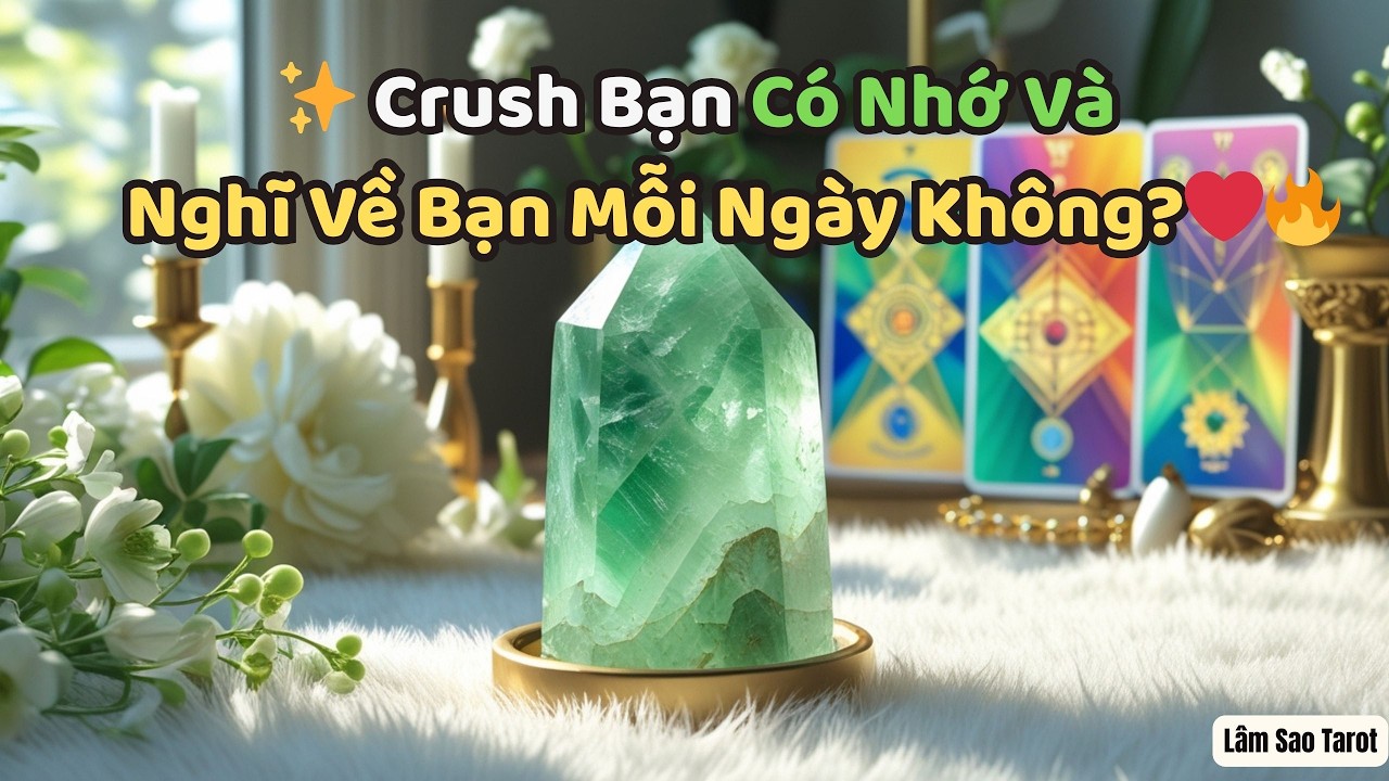 Crush Bạn Có Nhớ Và Nghĩ Về Bạn Mỗi Ngày Không? Sự Thật Sắp Lộ Diện! | Tarot