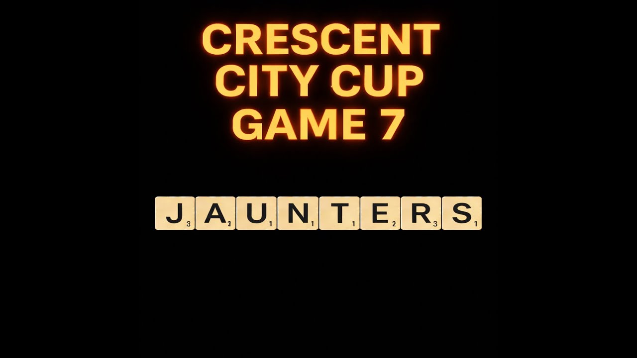 NOLA Game 7 (Scrabble) -- against Eric Goldstein