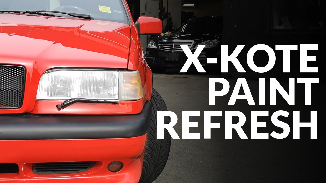 25 Year Old Paint Revival - Red Volvo 850R Wagon