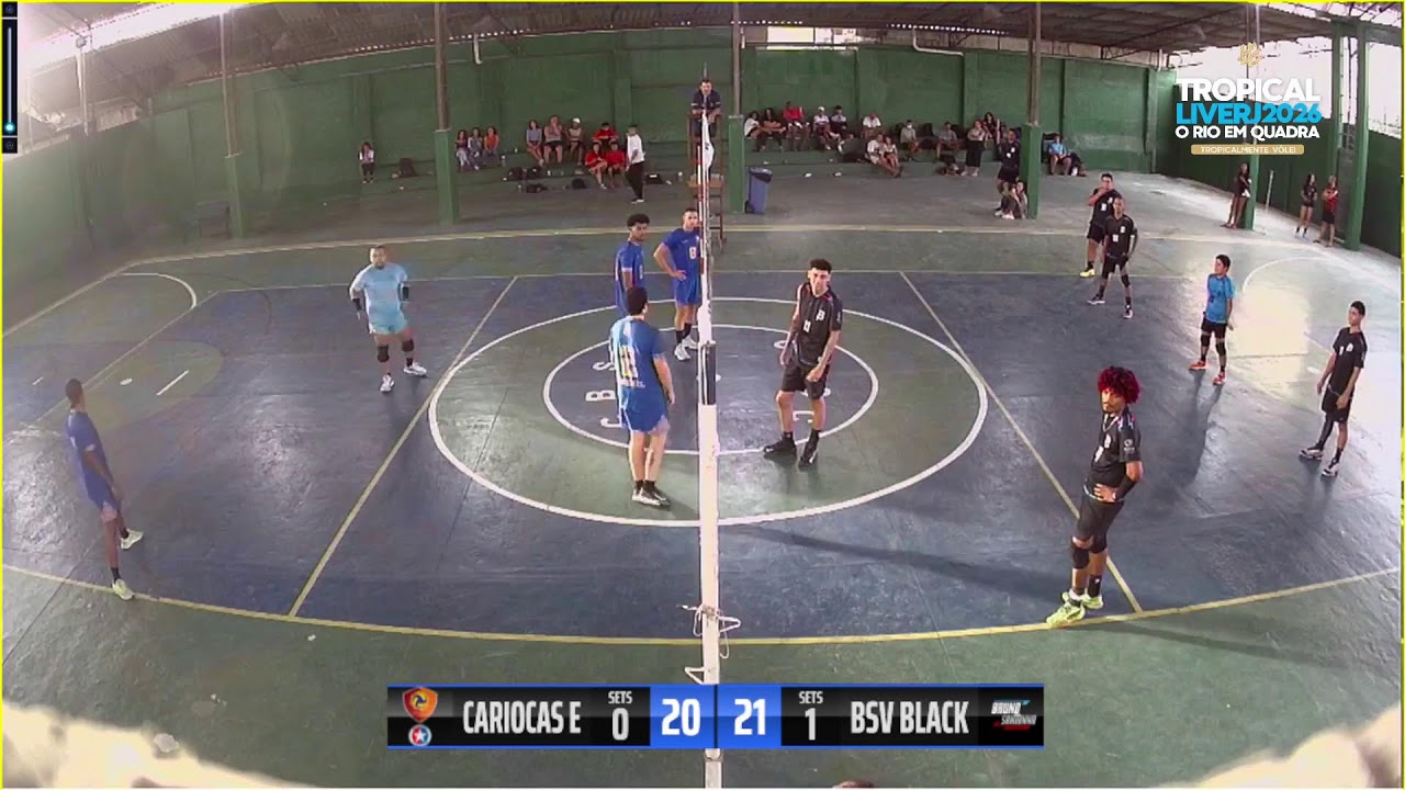 CARIOCAS DA GEMA E X BSV BLACK - LIGA E MASCULINA - LIVERJ 2026