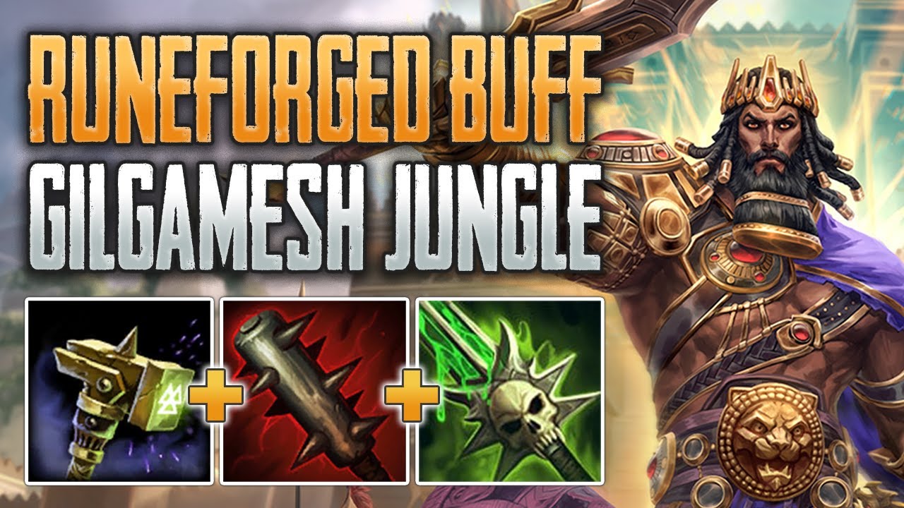 SEASON 9 IS HERE! Gilgamesh Jungle Gameplay (SMITE Conquest)