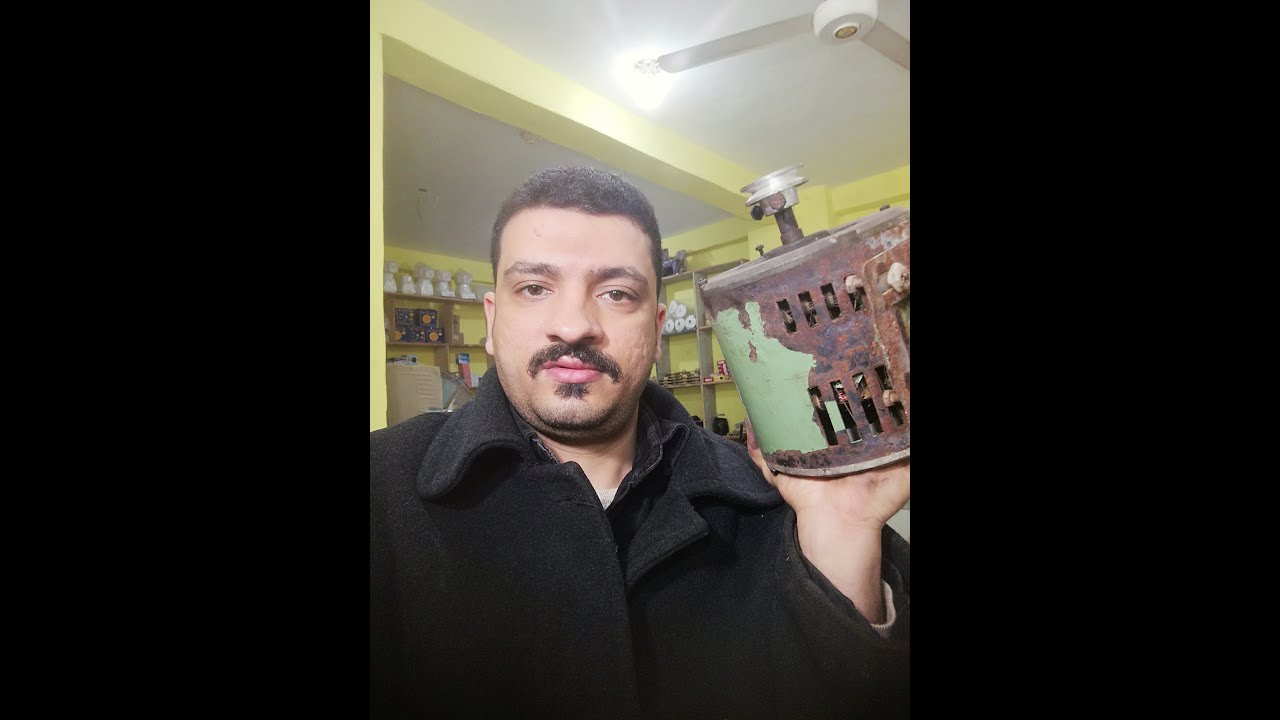 لف تقويم ماتور غساله الجزء الاول بالتفصيل