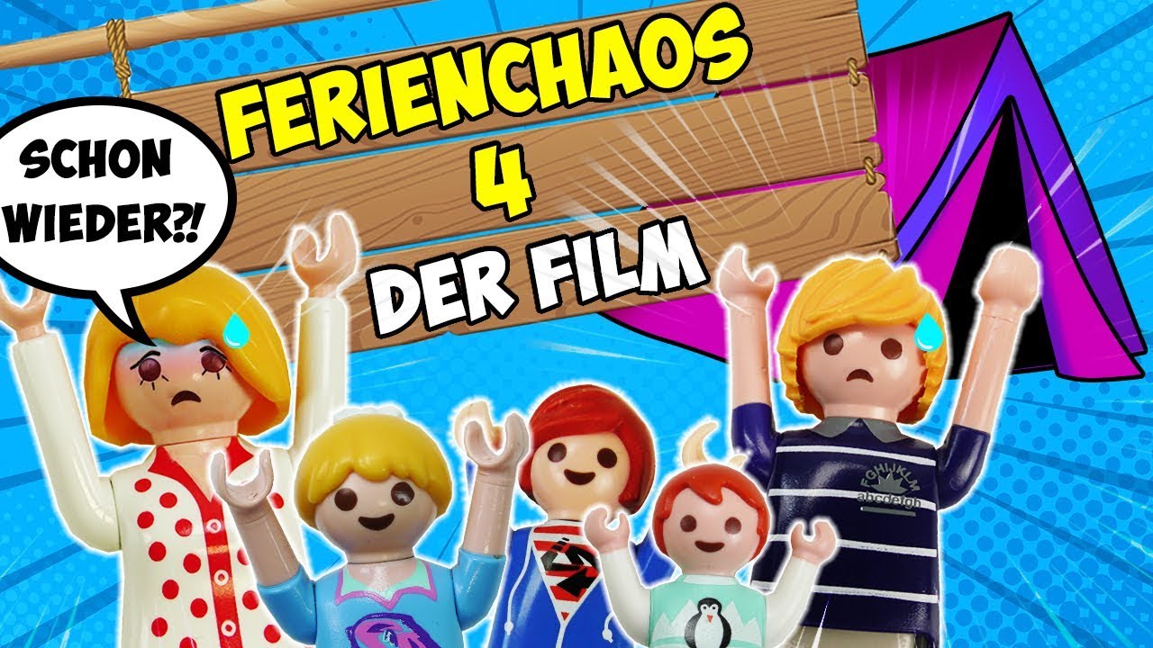 FERIENCHAOS 4 - Der Film! Familie Vogel & das absolute Campingchaos Spannung mit Julian,Emma, Hannah