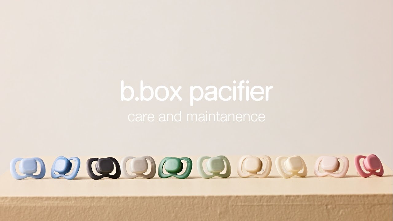 b.box │ pacifier care + maintenance