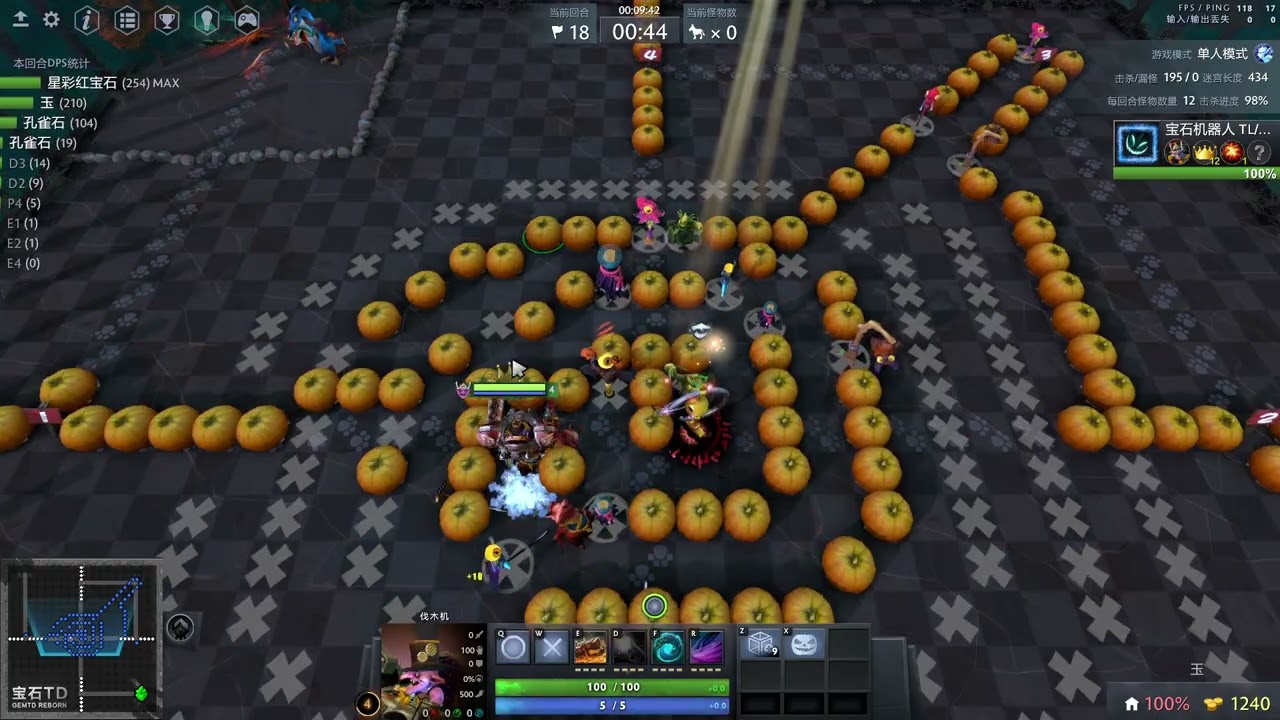 GemTD 1p 805kills R6 (202602 Melancholy)