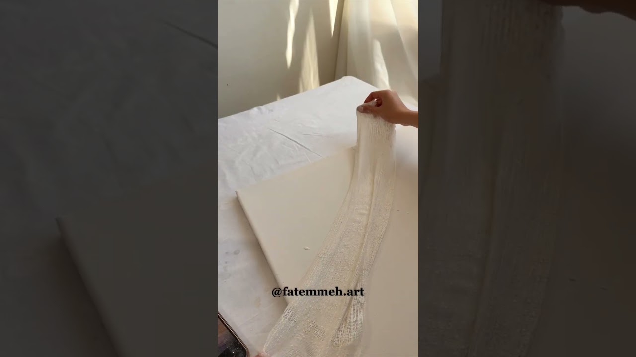 آموزش تابلو چروک برجسته-قسمت پنجم-نحوه باند گذاری