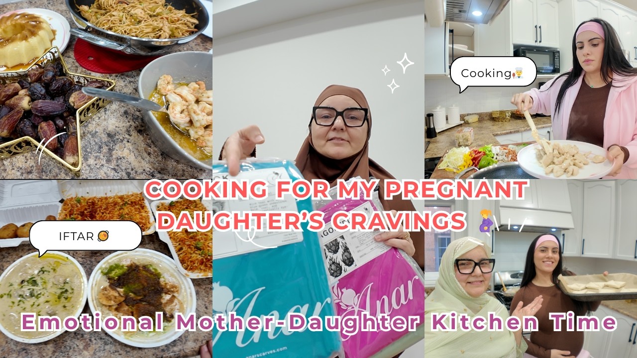 Cooking for My Pregnant Daughter’s Cravings 🤰 | Emotional Mother Daughter Kitchen Time