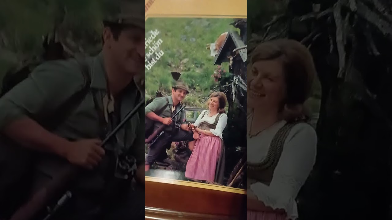 Anni und Hans mit dem Hahnenkamm Trio mein Herz ist voll Sehnsucht 