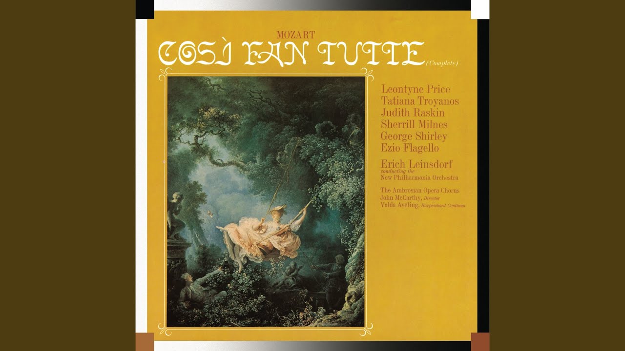 Così fan tutte, K. 588: Act I Scene 12 - Un 'aura amorosa del nostro tesoro