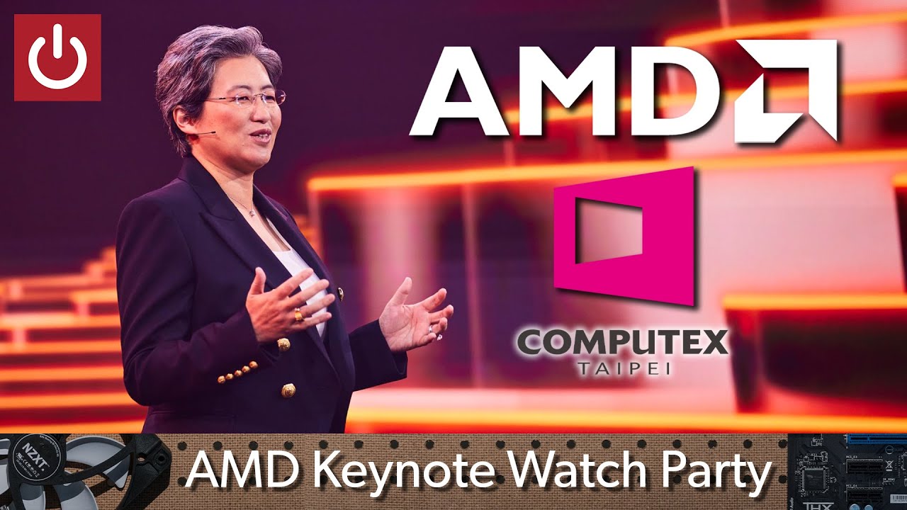 Watch AMD's Computex 2021 Keynote With PCWorld