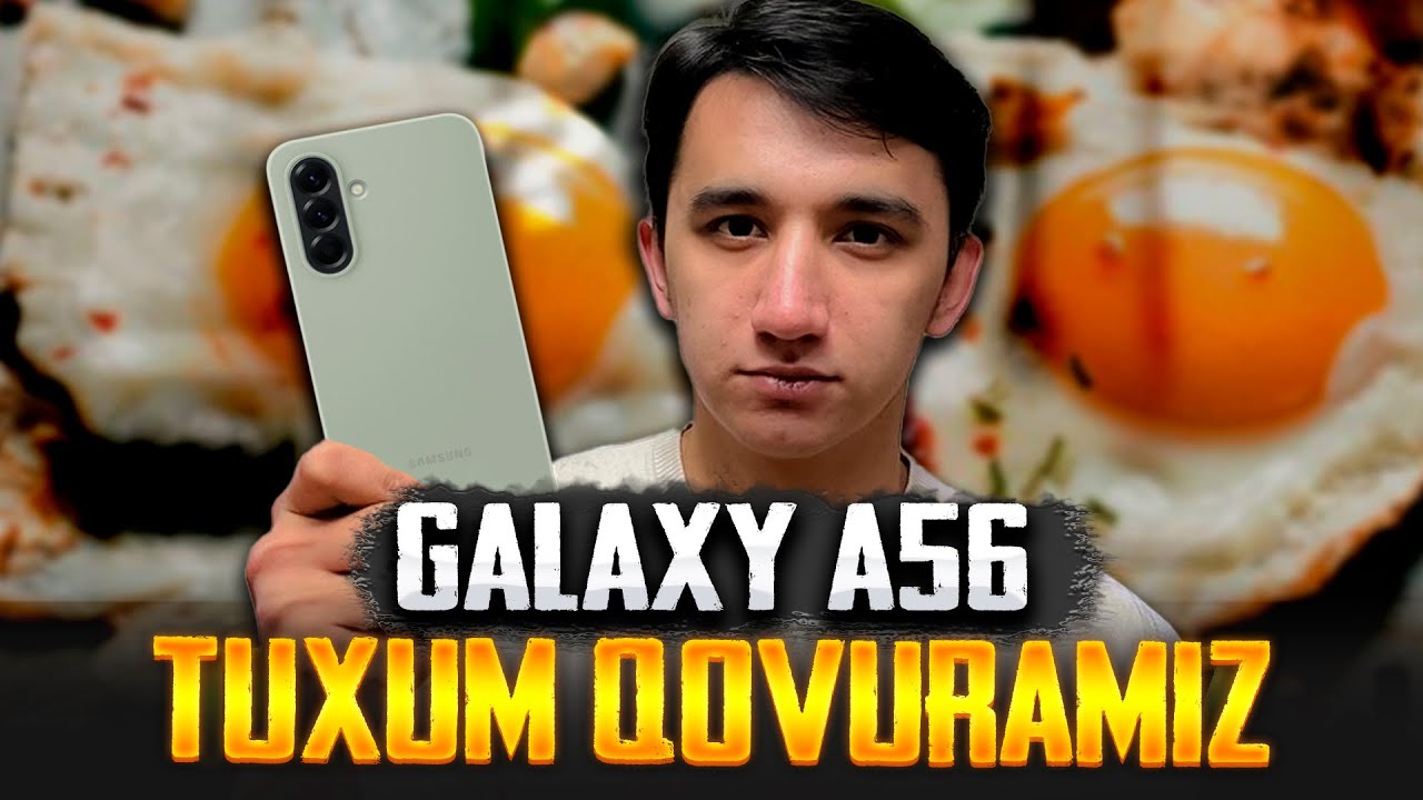 SAMSUNG A56 da TUXUM QOVURAMIZ BO'LADIMI🤔GALAXY A56 PUBG TEST