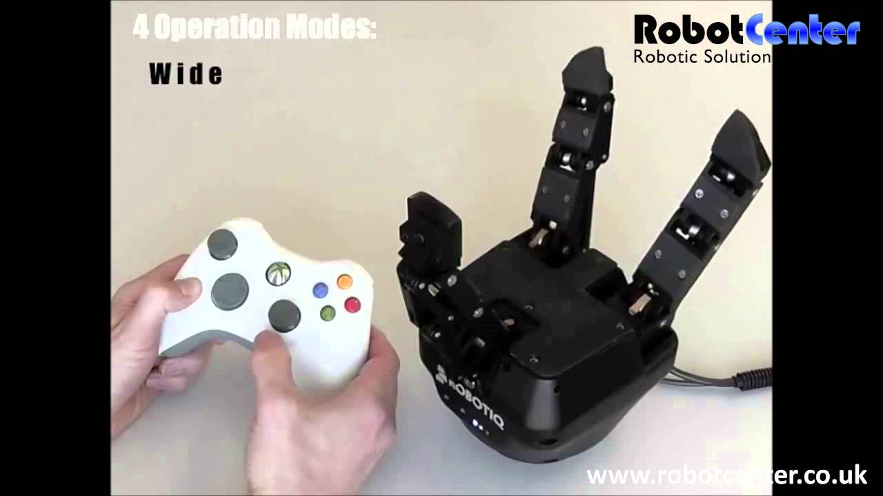 3-Finger Adaptive Robot Gripper