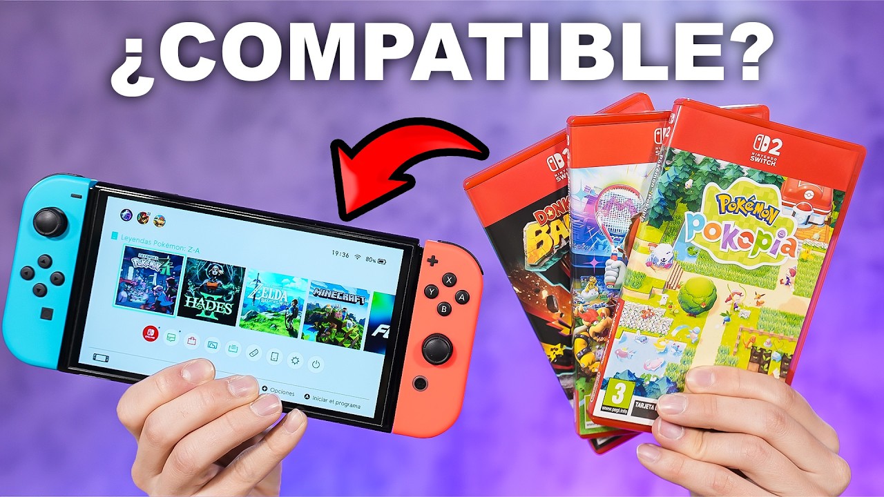 &iquest;Es cierto que los juegos de Nintendo Switch 2 funcionan en la original?