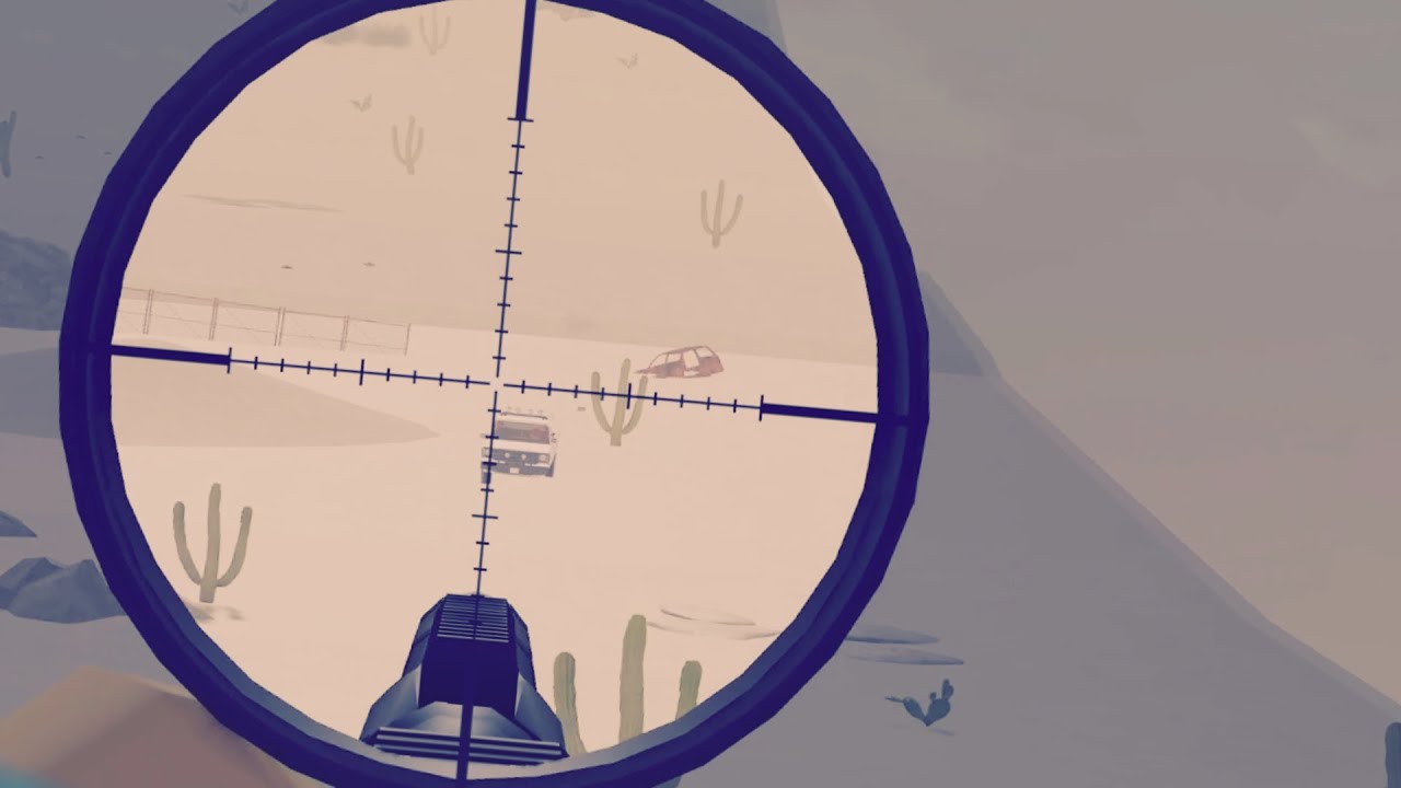 Sniping more in Roblox drive cars down a hill to try to get on the leaderboard