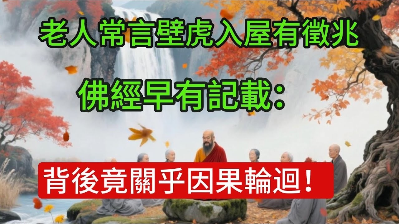 老人常言壁虎入屋有徵兆，佛經早有記載：背後竟關乎因果輪迴！佛教#信仰#修行｜人生 ｜金剛經｜南無阿彌陀佛#大悲咒#修行#大悲咒#智慧#哲學#因果#冥想#达摩