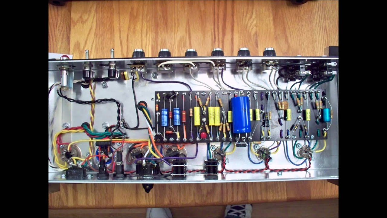 GR amplifiers JTM45 6V6 at Brians with a  LP