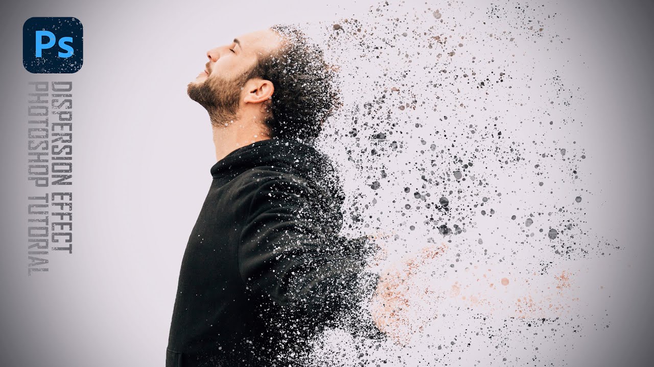 Dispersion Effect in Photoshop | Dispersion Effect | Photoshop Tutorial