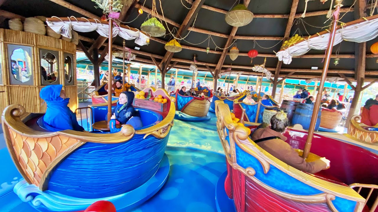 Sirocco - Wereld van Sindbad (Offride) Video Freizeitpark Efteling Kaatsheuvel [NEW 2022]