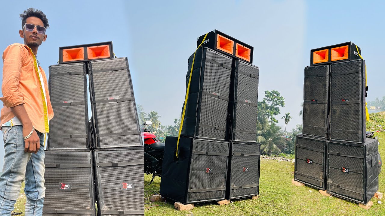 2Top 2Bass Complete Mpro Dj Setup testing vlog by sukdeb @SUPERDJSOUNDYT
