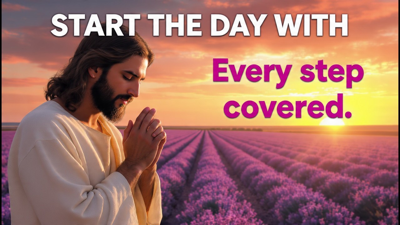 Morning Prayer to Cover Every Step of Your Day