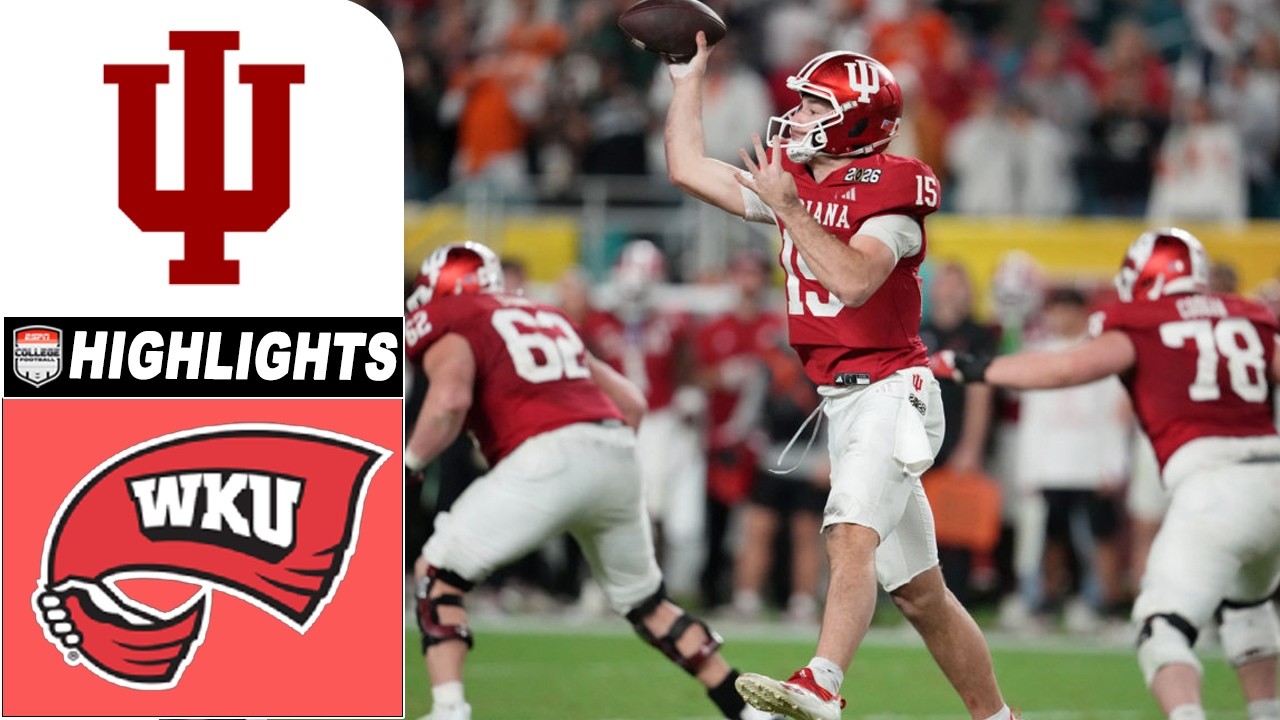 Indiana vs Western Kentucky FULL GAME HIGHLIGHTS | College Football 2026 Week 3