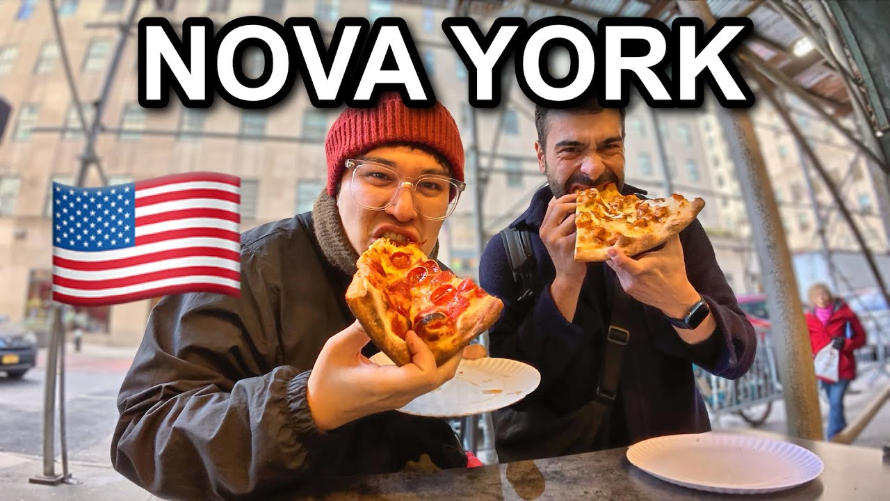 PROVANDO COMIDAS EM NOVA YORK 🇺🇸 @Flyzila