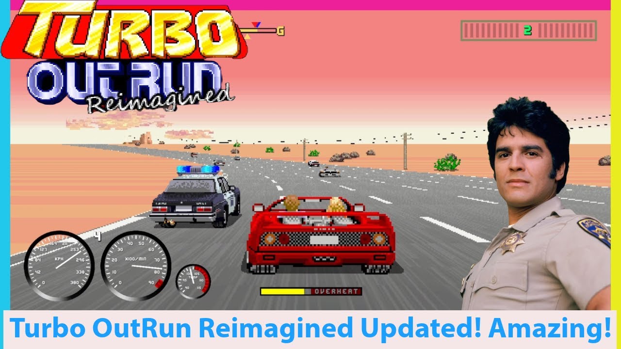 Turbo OutRun Reimagined Updated! The Best Sega Racing Game in Years!