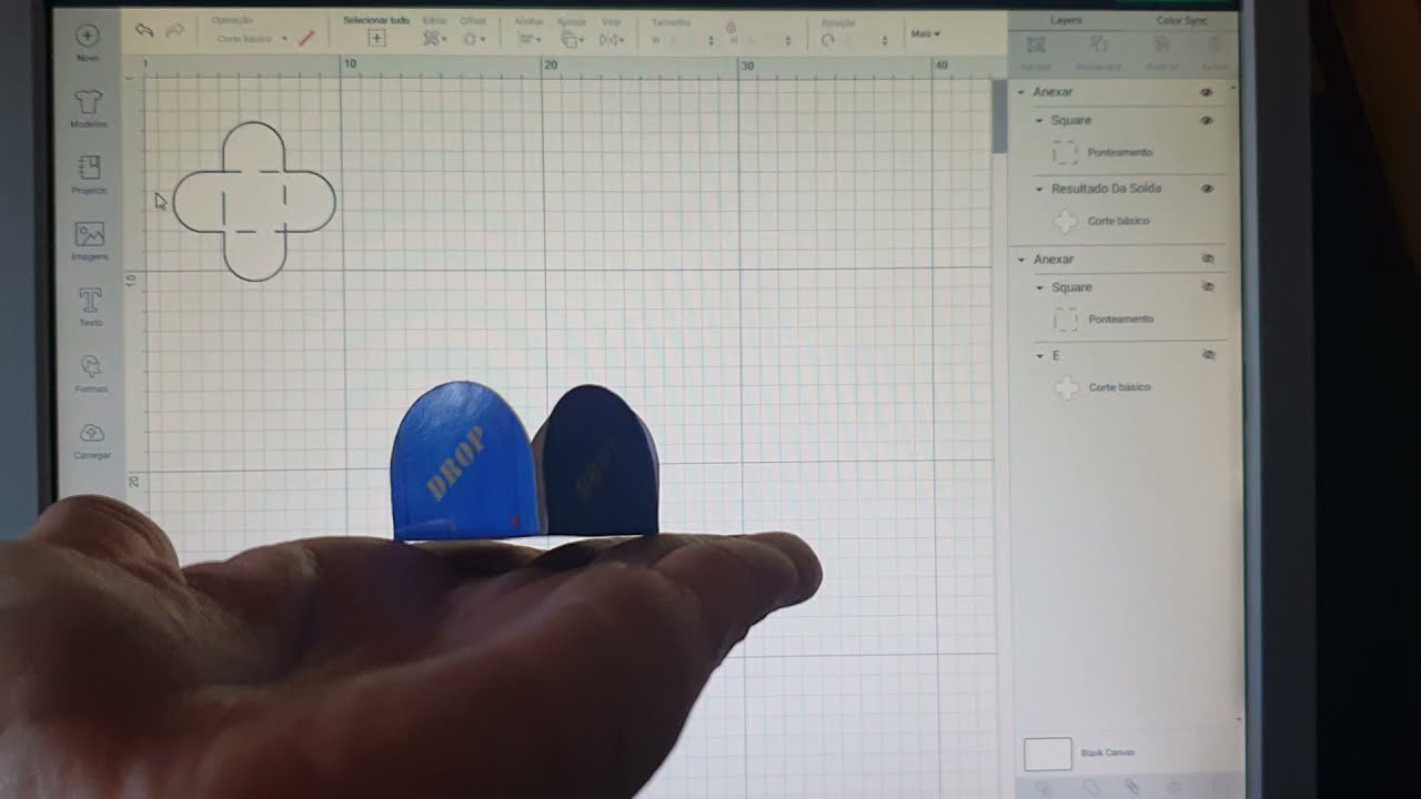 Como fazer forminha de docinho na Cricut (com impressao) e como otimizar espaco na hora de imprimir