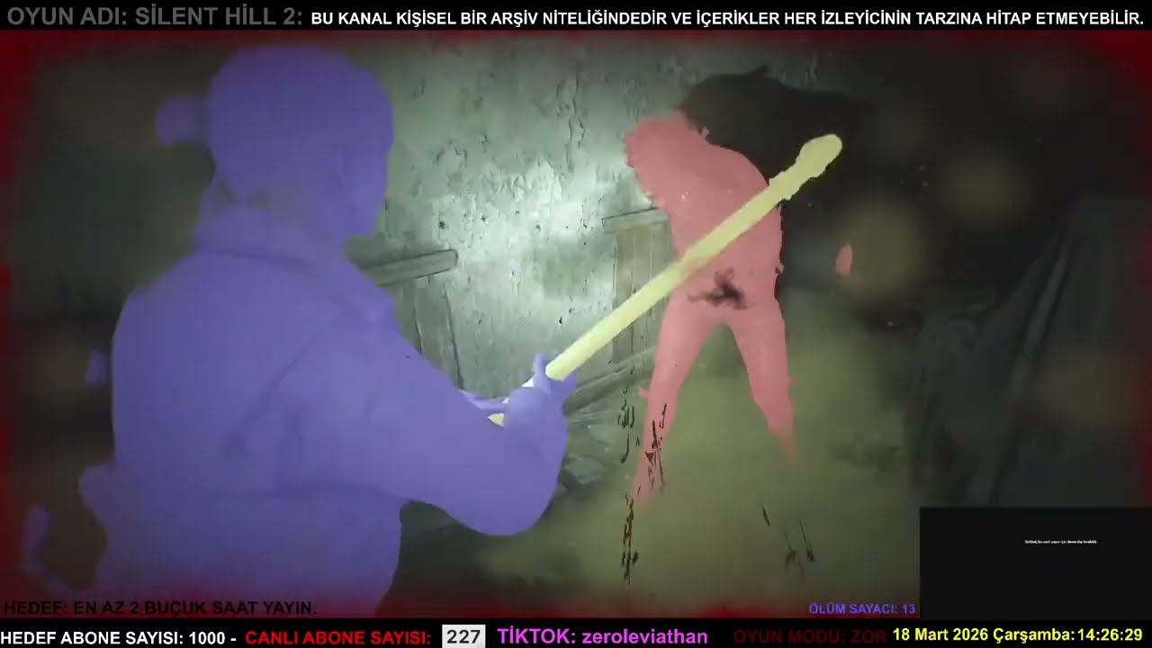 Silent Hill 2 Remake Bölüm 7 - ZeRo - Canlı Yayın 🔴 - 18.03.2026 14:20