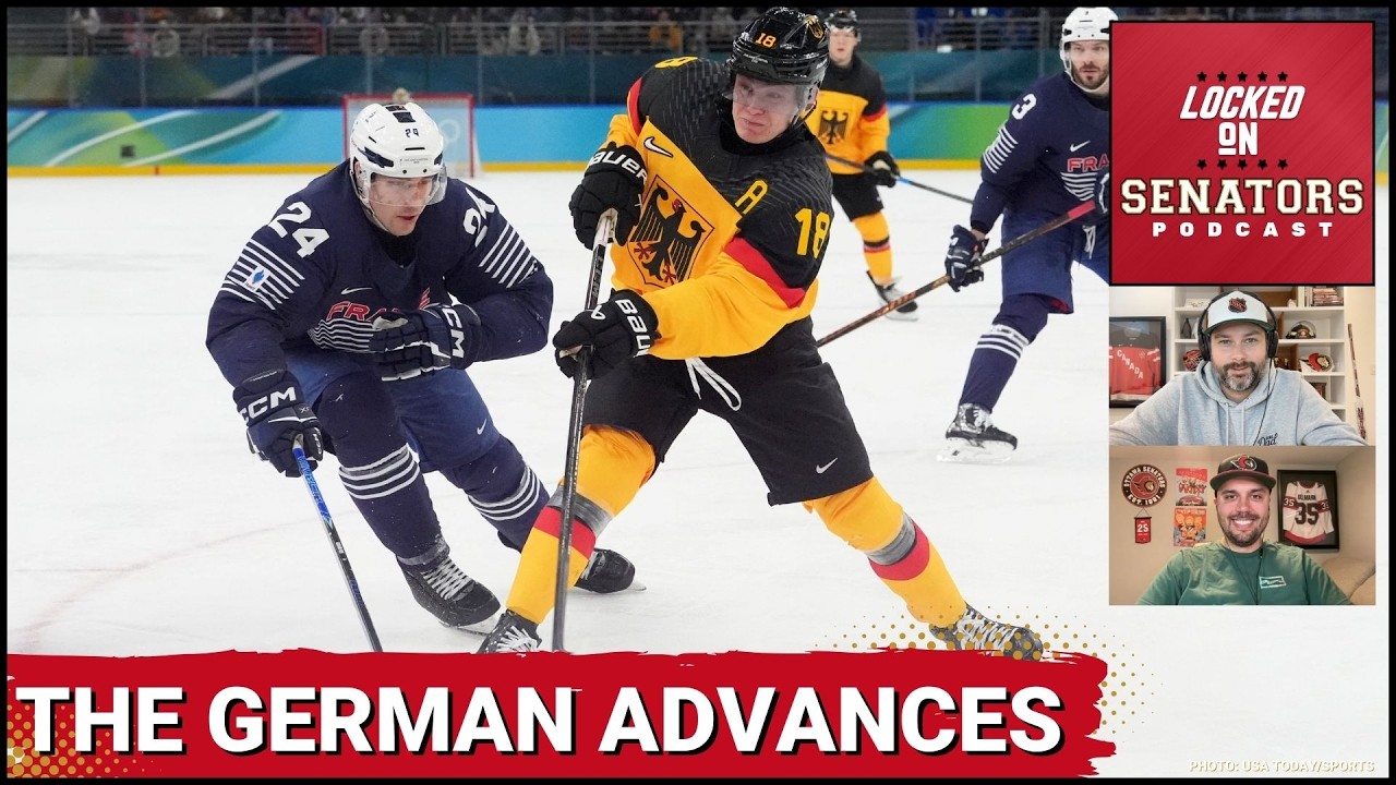Tim Stützle Leads Germany At Olympics, Senators Practice Notes + Top-10 Sens Prospects Ranking (7-4)