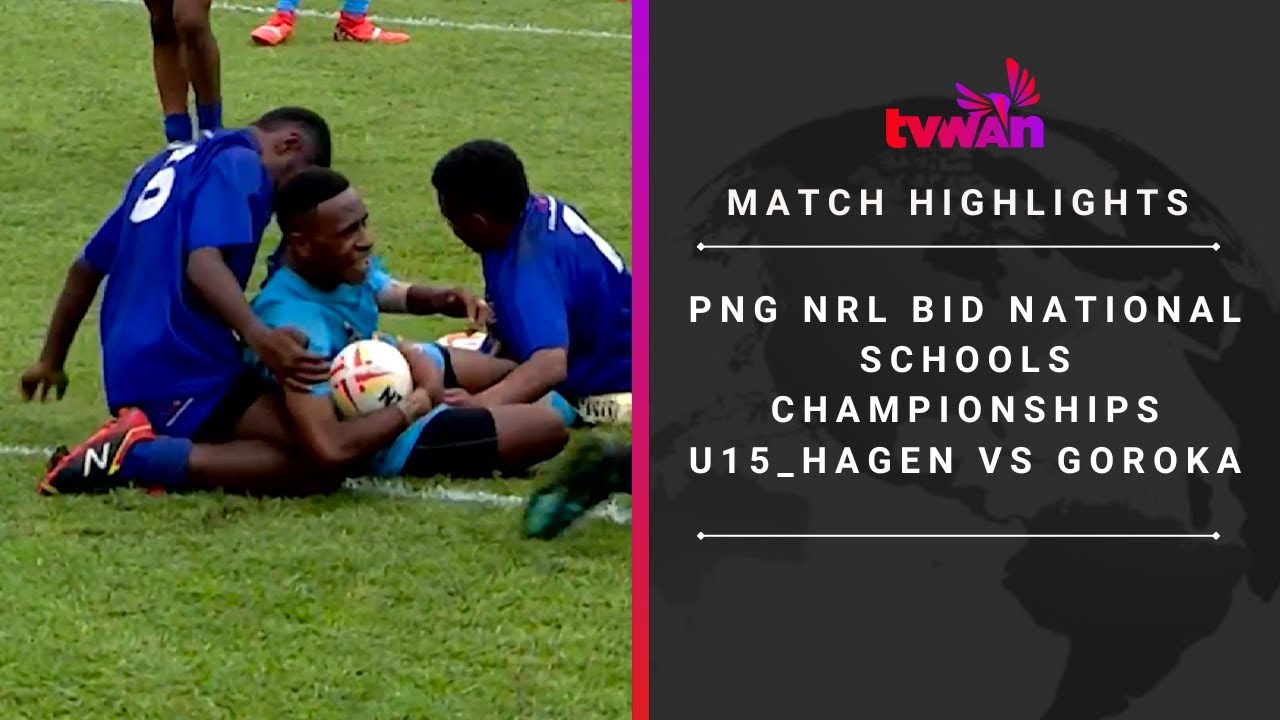 PNG NRL BID National Schools ChampionshipsU15's_HAGEN  VS GOROKA