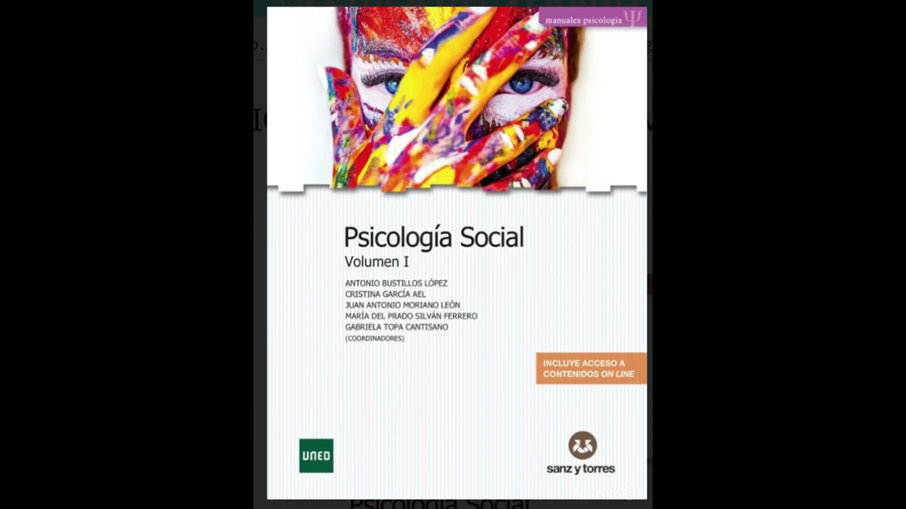 AUDIOLIBRO RESUMEN LIBRO TEMA 2 psicología social UNED