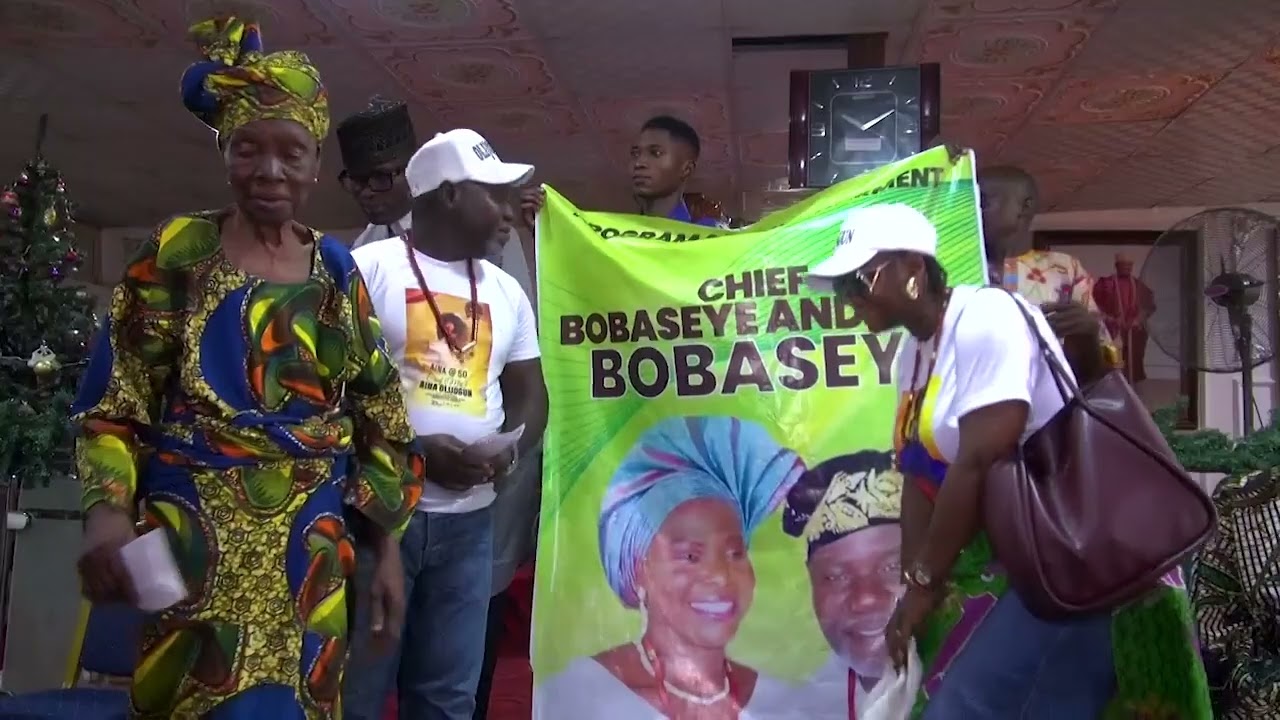 Chief (Mrs) Aina Olijogun, The Yeye Bobaseye of Iyere Kingdom,  Owo 50th Birthday Party 