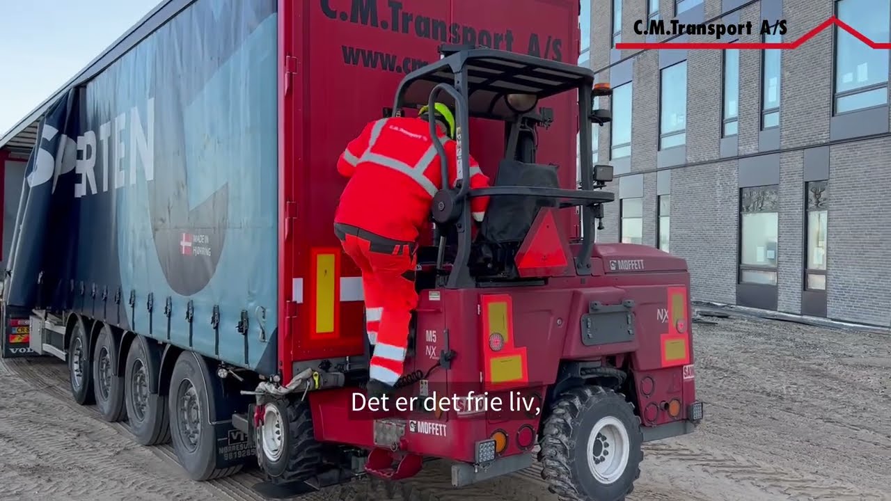 C.M. Transport A/S - Chauffør Portræt