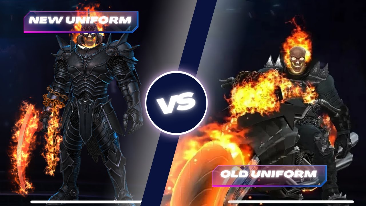 Ghost Rider (New Uni) V/s Ghost Rider (Old Uni) [Mephisto Stage 74] | Marvel Future Fight