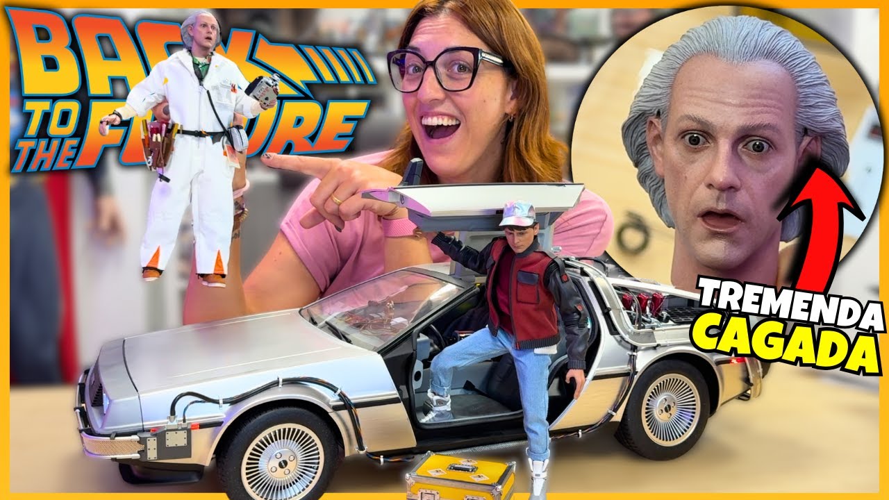 Una GRAN CAGADA de HOT TOYS 🔥 UNBOXING DOC BROWN (Regreso al Futuro) 😡 ¿POR QUÉ hicieron ESTO?