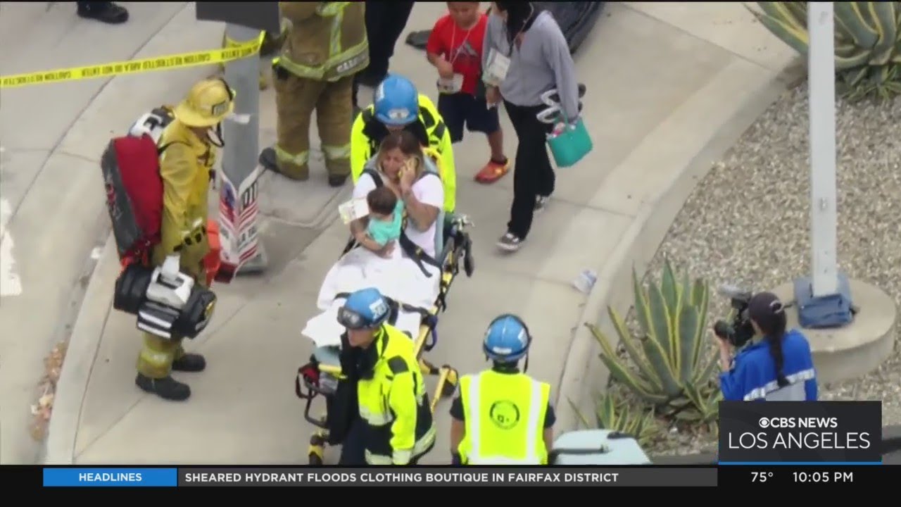 Witnesses mourn after fiery Windsor Hills crash kills 6, including infant and unborn child