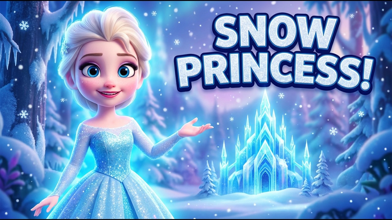 The Snow Princess of the Jungle Palace ❄️👑 | Magical Winter Fairy Tale for Kids