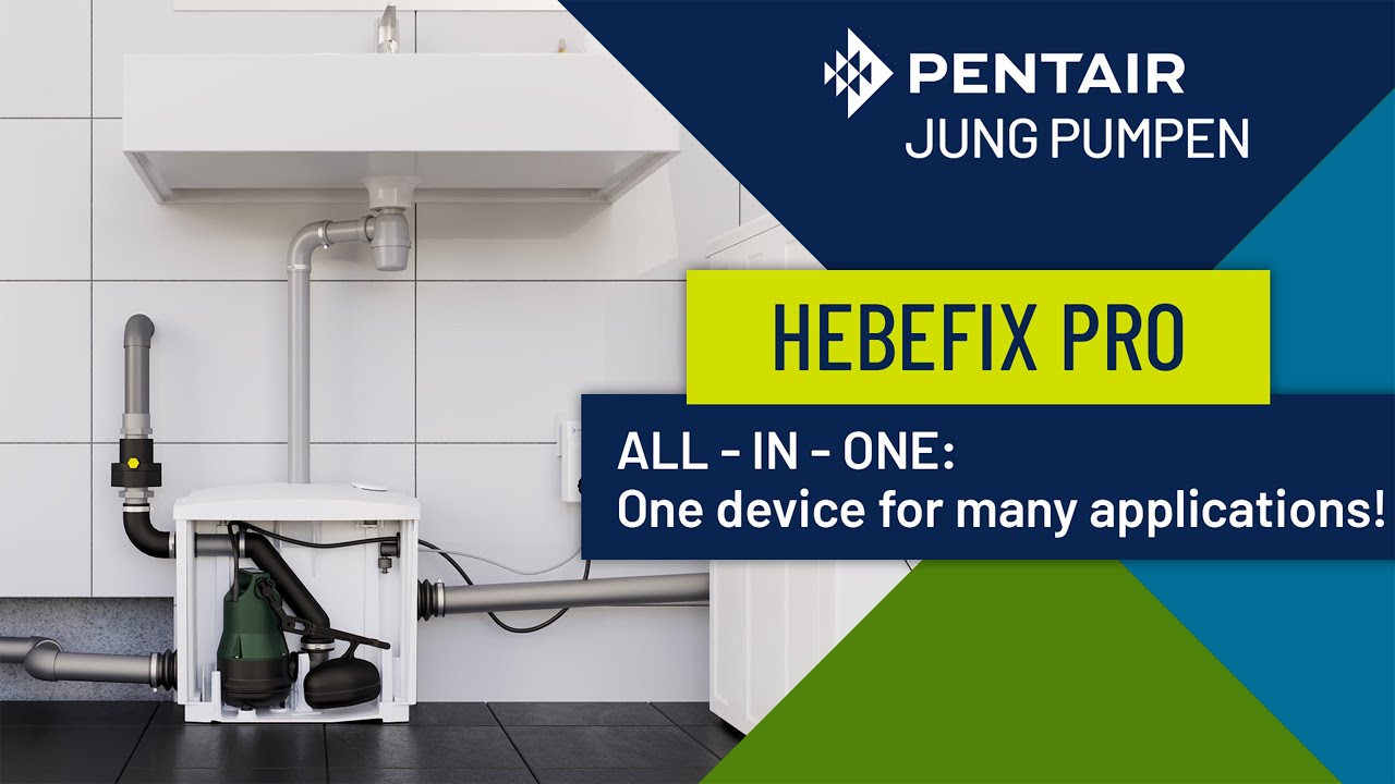 The new Hebefix Pro waste water lifting unit for aggressive media: Unboxing