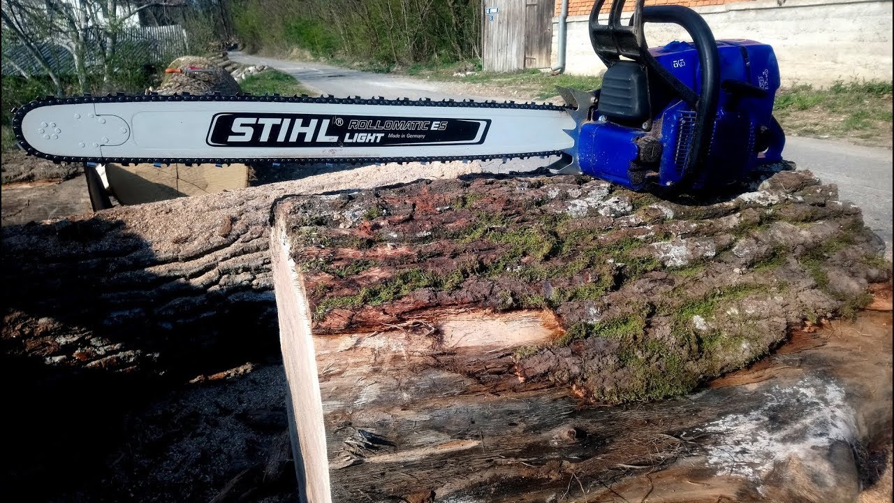 Holzfforma G660 cutting big oak