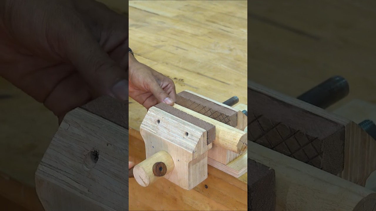 CREATE Your Own POWERFUL Wooden Vise at Home Today! (Part2)